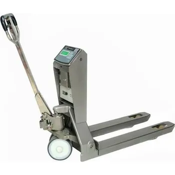 Paletový vozík s váhou v nerezu KPZ 71-7NE / 1500kg