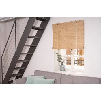 Roleta Vingo Dřevěná roleta do interiéru – přírodní Šířka rolety: 140 cm, Rozvin rolety: 150 cm