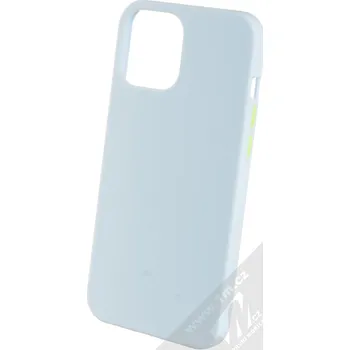 Pouzdro na mobilní telefon 1Mcz Solid TPU ochranný kryt pro Apple iPhone 12 Pro Max světle modrá (light blue)