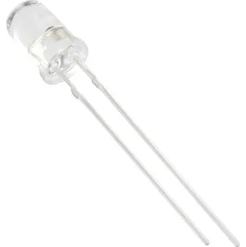Polovodič TRU COMPONENTS 1577499 LED s vývody zelená kulatý 5 mm 4050 mcd 20 mA
