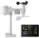 Digitální bezdrátová meteostanice Eurochron EC-4406124, Max. dosah 150 m, černá