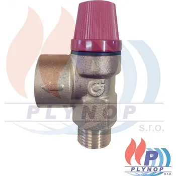 Příslušenství ke kotli Pojistný ventil 3bar BUDERUS Logamax U102 / U104 /U002 / U004 / GB112 - 7100064