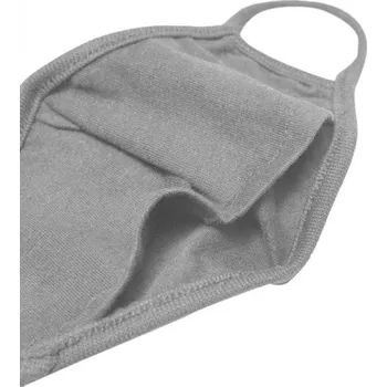 rouška Bavlněná rouška dvouvrstvá - šedá 2 ks