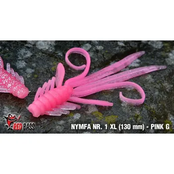 Umělá nástraha Nymfa Redbass Nr. 1 XL 130 mm Pink G