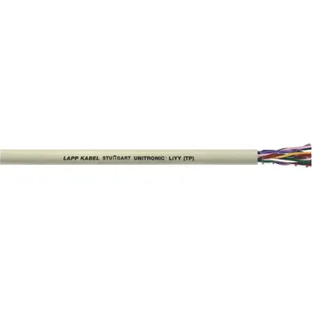 LAPP 35161/1 datový kabel UNITRONIC® LiYY (TP) 3 x 2 x 0.25 mm² šedá metrové zboží