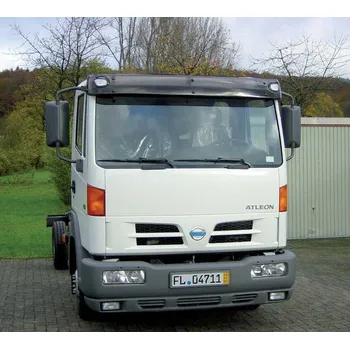 Plexi ofuk oken Sluneční clona Nissan Atleon N,rovná kabina, art. 5103AB/komplet (kompletní clona - akrylová část s montážní sestavou)