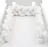 New Baby Ochranný bavlněný mantinel cop 225 cm, Minka a Puntík/šedý