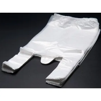 Mikrotenová taška 10 kg bílá 46 x 55 cm, barva Bílá