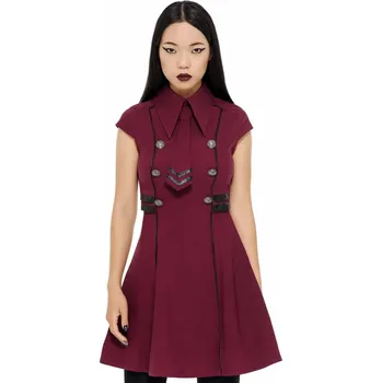 Dámské šaty šaty dámské KILLSTAR - Black-Ops - BLOOD - XXL