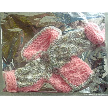 Doplněk pro panenku Svetr pro panenku Barbie růžovo bílý