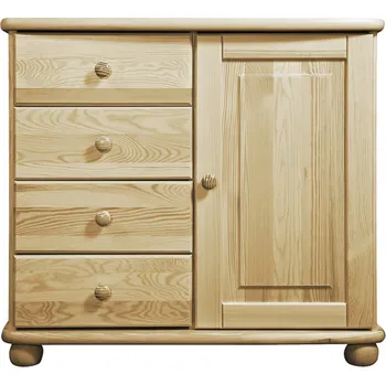 Komoda Via-nábytek Komoda K03 Povrchová úprava: Moření odstín olše