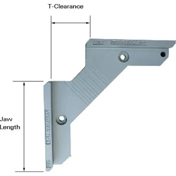Truhlářská svěrka Heavy Duty Hliníkový přípravek 90° TRU-ANGL [LF-2]