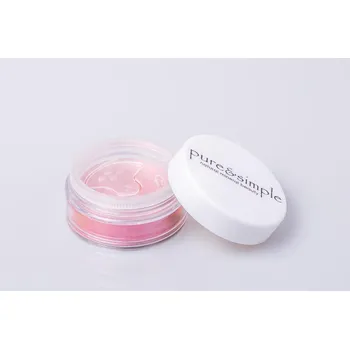 Tvářenka Pure&simple Minerální tvářenka / Lotus 3 gr. Studený podtón růžový třpyt
