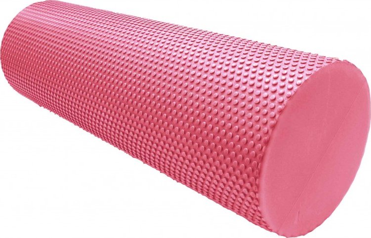Válec na cvičení Prime Roller 45 cm růžová