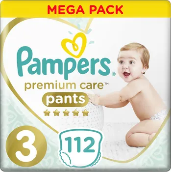 jednorázová plena Pampers Premium Pants Mega Box 3 112 ks
