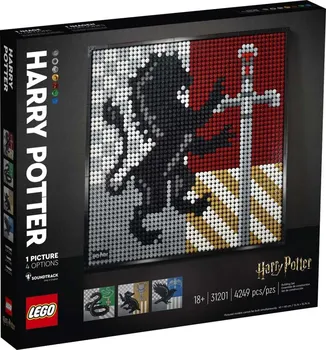 Stavebnice LEGO LEGO Art 31201 Harry Potter Erby bradavických kolejí