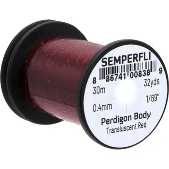 Semperfli Perdigon Body Transluscent Red