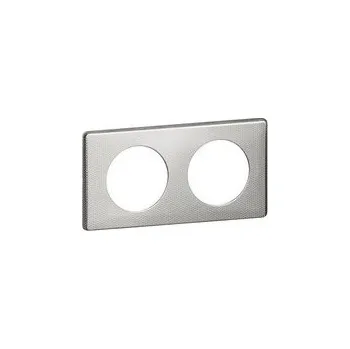 Dvojrámeček Céliane hliník snake Legrand 068722