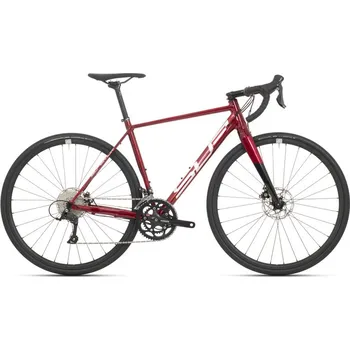 Silniční kolo Superior X-Road Comp Gloss Dark Red/Chrome/Black 2021 54 cm