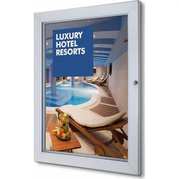 Uzamykatelný plakátový rám 53mm Plus SCPX50x70 B2