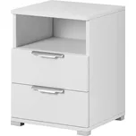 FALCO Noční stolek Izzy 2s bílý