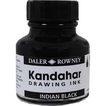 Náplň do psacích potřeb Daler Rowney Daler-Rowney, černý inkoust 28ml., Kandahar Ink