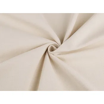 Dekorační metráž / imitace lnu / polybavlna, barva 1 (2) režná světlá