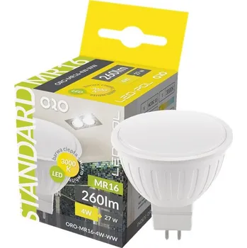 Žárovka LED žárovka ORO MR16 4W WW ORO290008