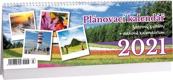 Kalendář Aria Stolní týdenní kalendář plánovací s citáty a daňové kalendárium 2021