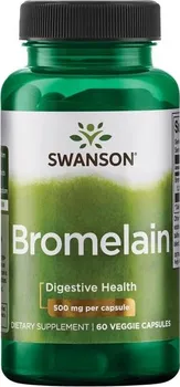 Přírodní produkt Swanson Bromelain 500 mg 60 cps.