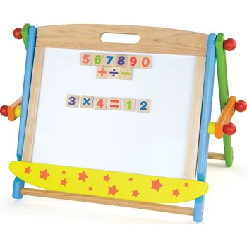 VIGA Dřevěná magnetická tabule