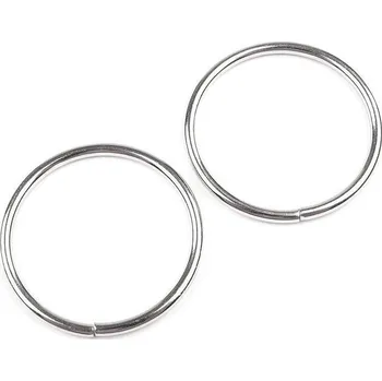 Kroužek Ø30 mm, barva 1 nikl