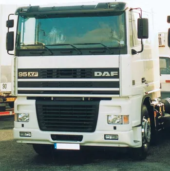 Plexi ofuk oken Sluneční clona DAF XF 95/105/106 Comfort CS art. 5066S/komplet (kompletní clona - akrylová část s montážní sestavou)