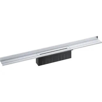 Odvodňovací žlab HL odtokový žlábek ke sprchovému žlabu InFloor, 120 cm, nerezová ocel (HL053WS)