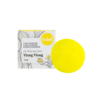 Šampon Kvitok Ylang Ylang tuhý šampon s kondicionérem pro světlé vlasy