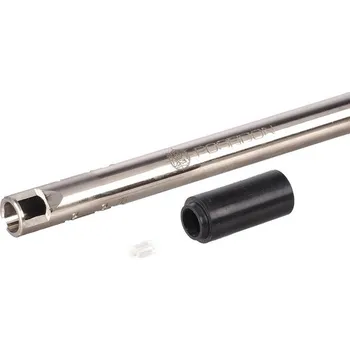 Airsoft Poseidon Niklovaná hlaveň 6,05mm se vzduchovou drážkou a gumičkou pro GHK GBB (455mm)