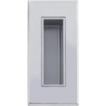 Dveřní kování TUPAI mušle na posuvné dveře,hranatá, velká TUPAI - 2650 CP