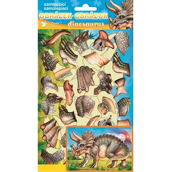 Mozaiková sada Mozaika - samolepící skládačka -Triceratop