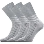 Zdravotní ponožky 3 kusy v balení VoXX Zdrav Světle Šedá Velikost: 35-37