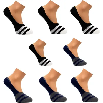 Pánské ponožky PeSaiL Pánské ťapky-mix brev (8 parů v balení ) Barva: Vícebarevné 2, Velikost: 43-46