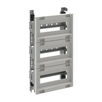 Rozvaděč Hager FL981A Nosná konstr. s DIN a přístr. krytem, Syst. S 500x300mm-3x12 mod.