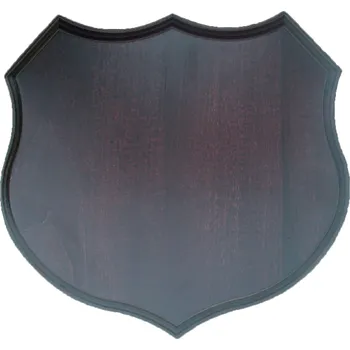 Obraz Dřevo Novák podložka pod trofej frézovaná, černá zvěř č. 362 Barva: přírodní,