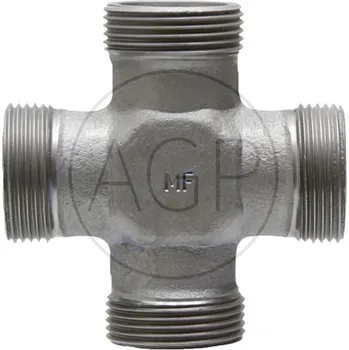Fitinka Šroubení v křížové formě X-KV 22 L se závitem M30 x 2