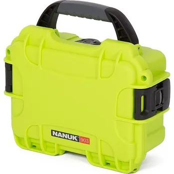 NANUK - Odolný kufr model 903 na zbraň CZ P10M - limetkový