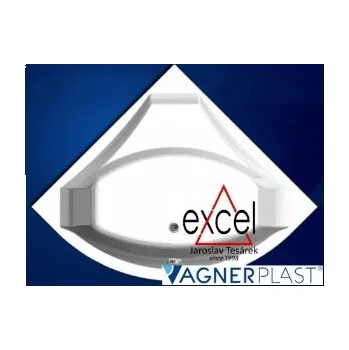 Vana Veronela 140 x 140 KOMBI PNEU, rohová masážní vana Excel Tesárek