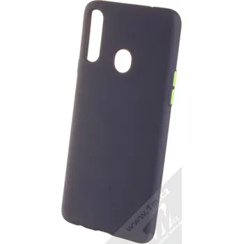 Pouzdro na mobilní telefon 1Mcz Solid TPU ochranný kryt pro Samsung Galaxy A20s tmavě modrá (navy blue)
