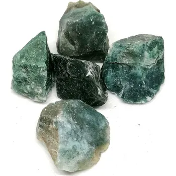 Sběratelství Achát mechový surový, cena za 1 ks