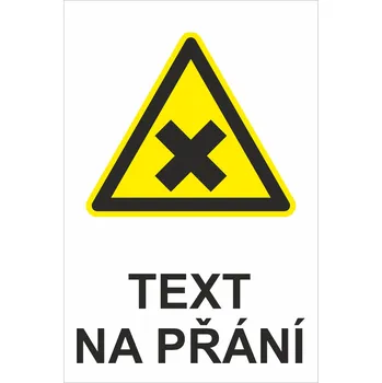 Dráždivé - Váš text samolepící PVC fólie 150 x 100 mm