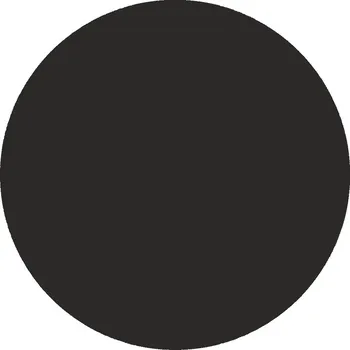 Podlahová značka - Kruh černý podlahové samolepky průměr 90 mm
