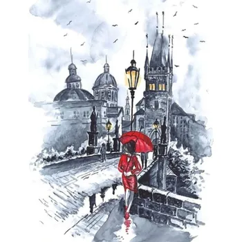 Gaira Malování podle čísel Procházka Prahou